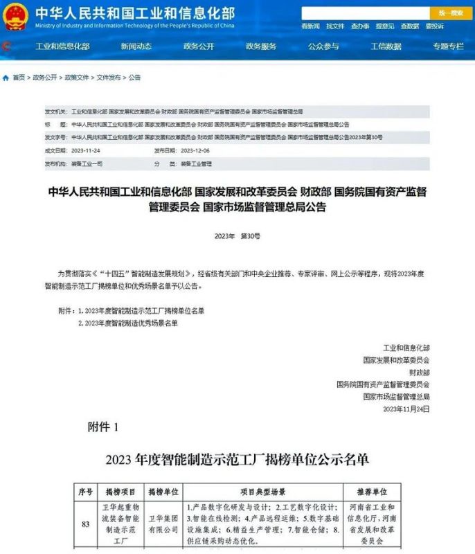 國 家級榜單，衛華入選！