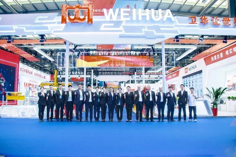 新Level！WEIHUA“黑科技”亮相中國長垣起重裝備博覽交易會！